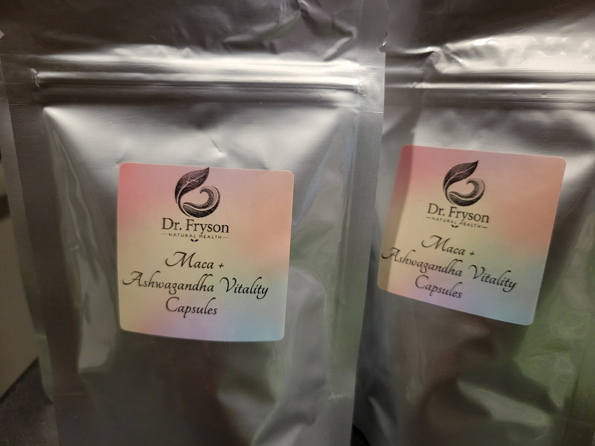 Maca + Ashwagandha Vitality Capsules