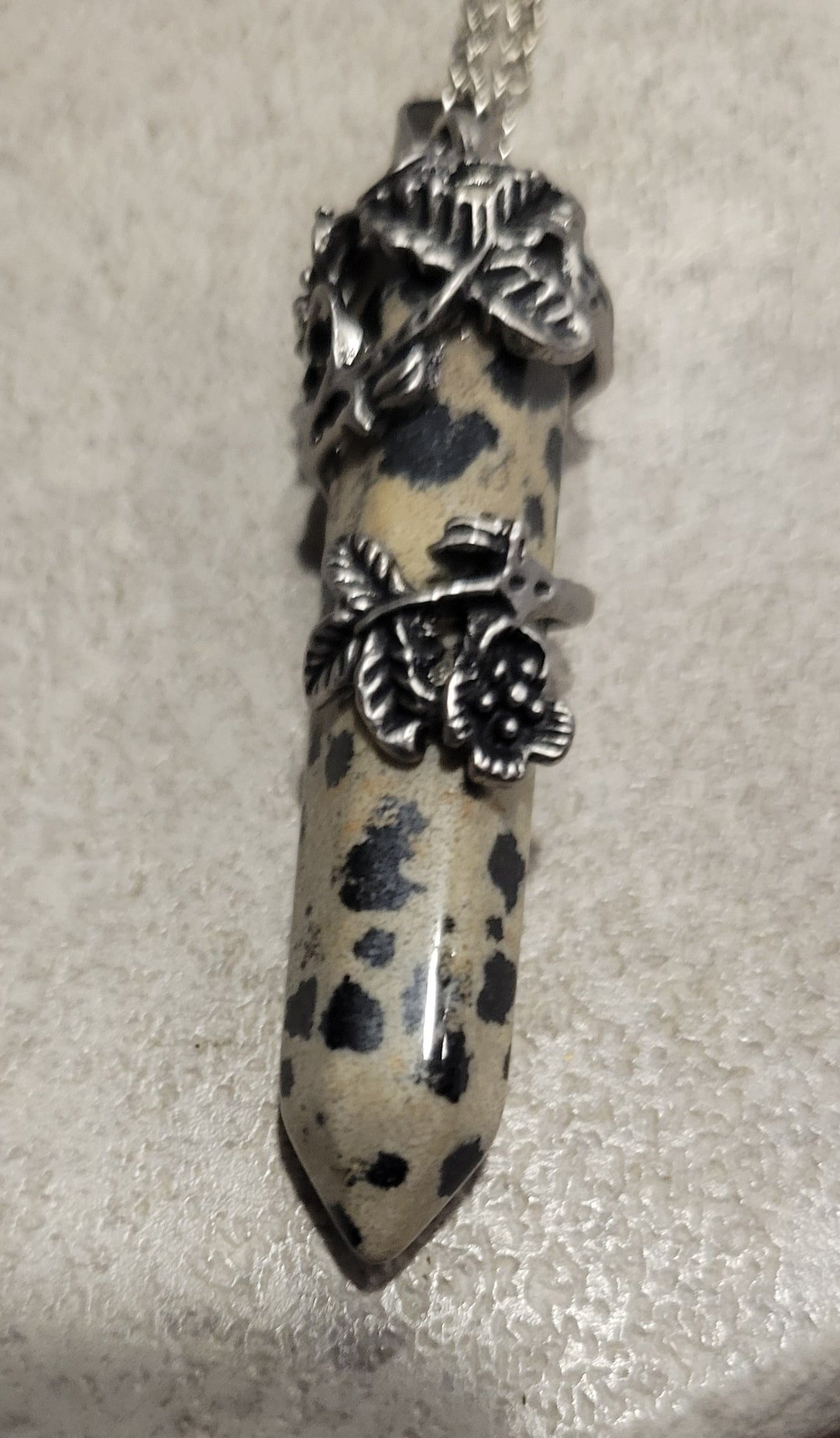 Grounded Higher Guidance Quartz Pendant Necklace