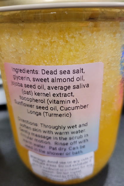 Exfoliating Turmeric Scrub - Citrus Scent
