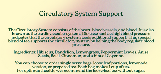 Circulatory Support Herbal Tea