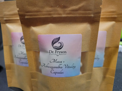 Maca + Ashwagandha Vitality Capsules