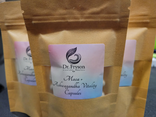 Maca + Ashwagandha Vitality Capsules