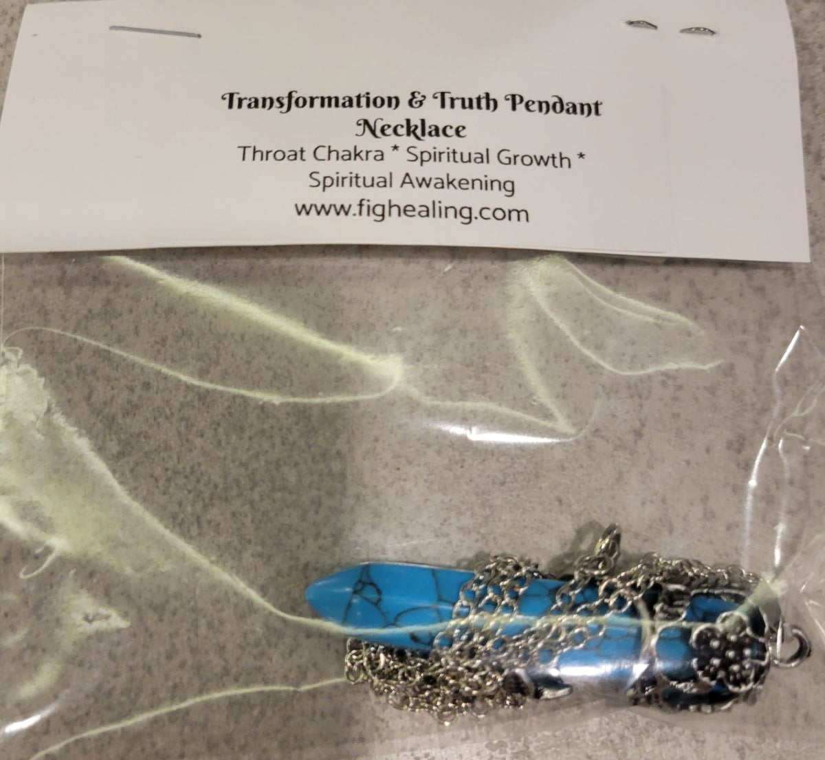 Transformation & Truth Pendant Necklace