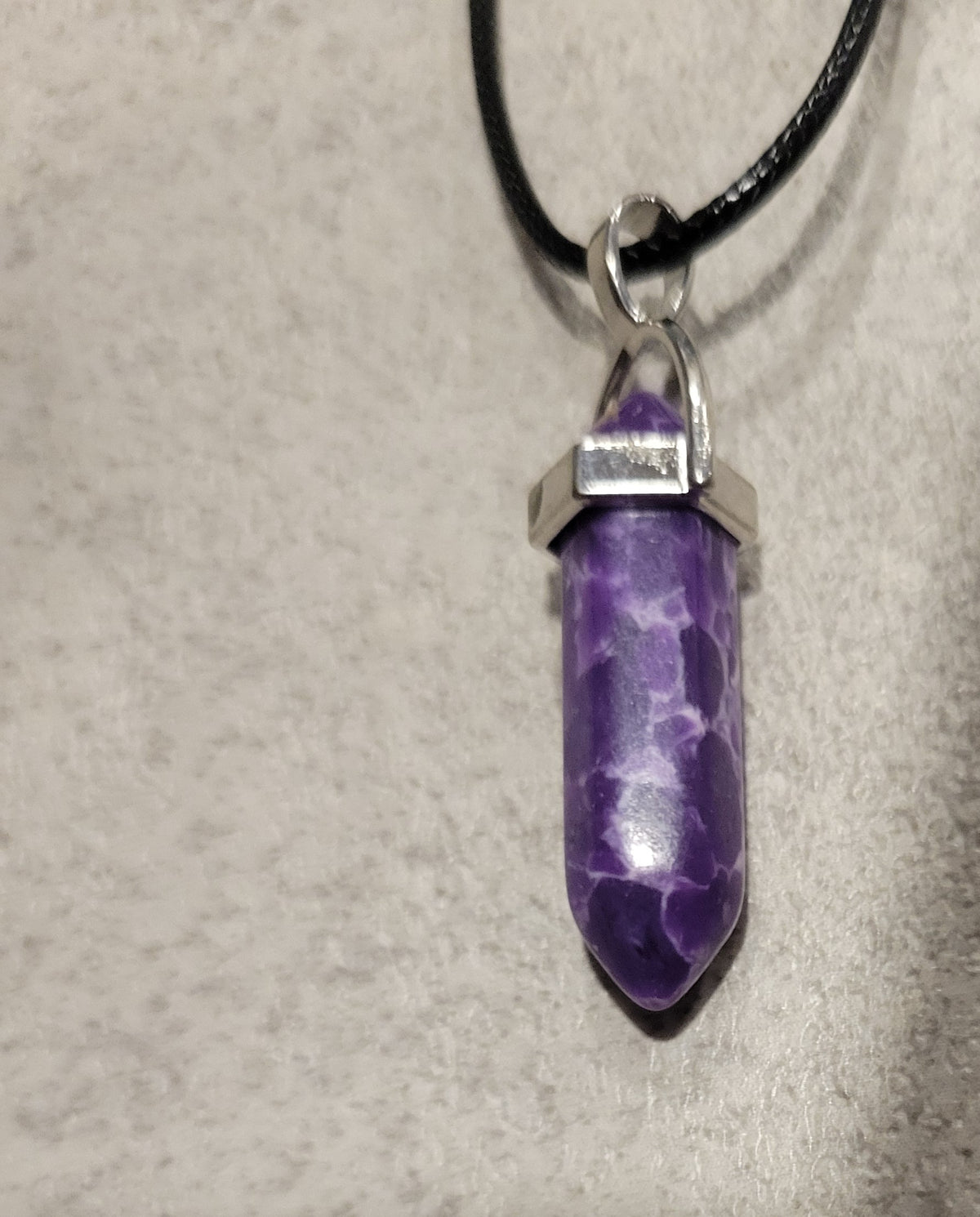 Higher Guidance Quartz Pendant Necklace