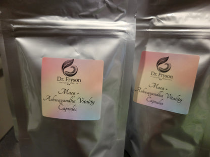 Maca + Ashwagandha Vitality Capsules