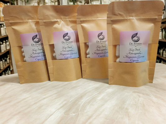 Sleep Stack - Ashwagandha + Magnesium Glycinate Capsules